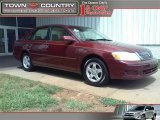 2001 Vintage Red Pearl Toyota Avalon XL #33745071