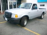 Silver Metallic Ford Ranger in 2004