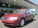 2009 Dark Cherry Red Hyundai Sonata GLS #33802706