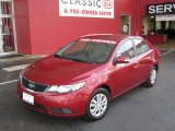 2010 Spicy Red Kia Forte EX #33802726
