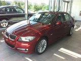 2011 Vermillion Red Metallic BMW 3 Series 335d Sedan #33803038