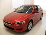 2010 Rotor Glow Orange Metallic Mitsubishi Lancer ES #33803089