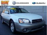 2001 White Frost Pearl Subaru Outback Limited Wagon #3375013