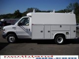 2010 Oxford White Ford E Series Cutaway E350 Commercial Utility #33802151