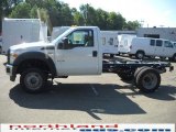 2011 Oxford White Ford F550 Super Duty XL Regular Cab 4x4 Chassis #33802155