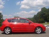 2004 Velocity Red Mazda MAZDA3 s Hatchback #33802231