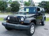 2009 Black Jeep Wrangler Unlimited X #33803196