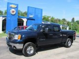 Deep Blue Metallic GMC Sierra 2500HD in 2007