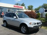 2004 Titanium Silver Metallic BMW X3 3.0i #33802278