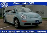 2010 Aquarius Blue/Campanella White Volkswagen New Beetle Final Edition Convertible #33803287