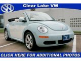 2010 Aquarius Blue/Campanella White Volkswagen New Beetle Final Edition Convertible #33803293