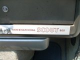 International Scout 1967 Badges and Logos