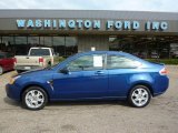 2008 Vista Blue Metallic Ford Focus SES Coupe #33882349