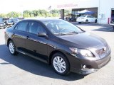 2010 Black Sand Pearl Toyota Corolla S #33882366