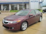 2010 Basque Red Pearl Acura TSX Sedan #33882396