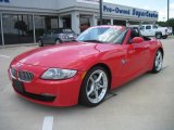 2007 Bright Red BMW Z4 3.0si Roadster #33882409