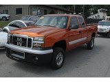 2006 Custom Orange Metallic Chevrolet Silverado 2500HD Work Truck Extended Cab 4x4 #33882651