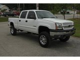 2003 Summit White Chevrolet Silverado 1500 LS Crew Cab 4x4 #33882652