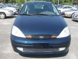 2002 Twilight Blue Metallic Ford Focus ZX3 Coupe #33882186