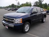 2010 Imperial Blue Metallic Chevrolet Silverado 1500 LT Crew Cab 4x4 #33882664