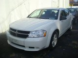 2008 Stone White Dodge Avenger SXT #3375056