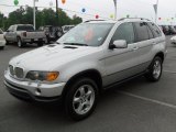 2002 Titanium Silver Metallic BMW X5 4.4i #33882677