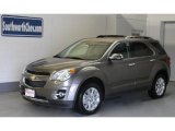 2010 Mocha Steel Metallic Chevrolet Equinox LT #33923364