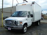 2010 Oxford White Ford E Series Cutaway E350 Commercial Moving Van #33923093