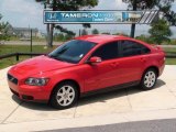 2007 Passion Red Volvo S40 2.4i #33923539