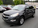 2009 Cyber Gray Metallic Chevrolet Traverse LS #33936012