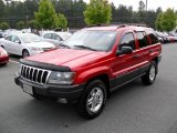2003 Inferno Red Tinted Pearlcoat Jeep Grand Cherokee Laredo 4x4 #33936016
