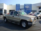 2004 Sandstone Metallic Chevrolet Silverado 1500 Z71 Extended Cab 4x4 #33935700