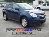 2010 Navy Blue Metallic Chevrolet Equinox LT AWD #33935944