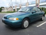 Pacific Green Metallic Ford Contour in 1996