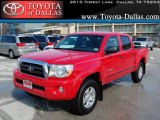 2008 Radiant Red Toyota Tacoma V6 SR5 Double Cab 4x4 #33986639