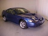 2002 Sonic Blue Metallic Ford Mustang GT Coupe #33987183
