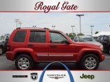 2005 Inferno Red Crystal Pearl Jeep Liberty Limited 4x4 #33985898