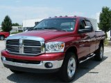 2007 Inferno Red Crystal Pearl Dodge Ram 1500 Thunder Road Quad Cab 4x4 #33986783