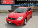 2007 Radiant Red Toyota Matrix XR #33986544