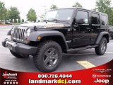 2010 Black Jeep Wrangler Unlimited Mountain Edition 4x4 #33986837