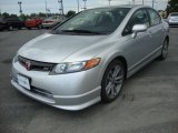 2007 Alabaster Silver Metallic Honda Civic Si Sedan #33986919