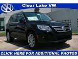 2011 Deep Black Metallic Volkswagen Tiguan SE #33987653