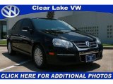 2009 Black Uni Volkswagen Jetta S Sedan #33987655