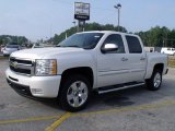 2010 White Diamond Tricoat Chevrolet Silverado 1500 LTZ Crew Cab #34095375