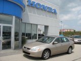 2003 Desert Mist Metallic Honda Accord EX V6 Sedan #34095147