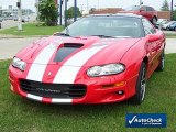2002 Bright Rally Red Chevrolet Camaro Z28 SS 35th Anniversary Edition Coupe #34094919