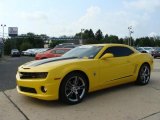 2010 Rally Yellow Chevrolet Camaro SS Coupe Transformers Special Edition #34095193