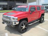 2007 Victory Red Hummer H3  #34095543