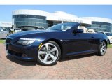 2008 Deep Sea Blue Metallic BMW 6 Series 650i Convertible #34095590