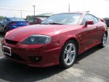 2006 Electric Red Hyundai Tiburon GT #34095982